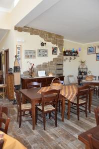Гостиная зона в Agriturismo Donna Beatrice