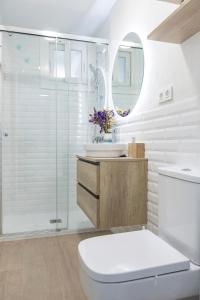 Kúpeľňa v ubytovaní Apartamento Málaga El Faro