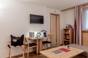 Μια τηλεόραση ή/και κέντρο ψυχαγωγίας στο Hotel Sarain Active Mountain Resort