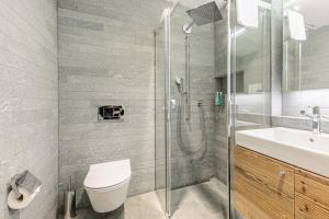 Ένα μπάνιο στο Hotel Sarain Active Mountain Resort