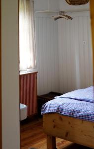 Postel nebo postele na pokoji v ubytování Apartment bei der Tischlerei