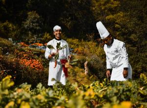 Gostje med bivanjem v nastanitvi Dwarika's Himalayan Wellbeing, Dhulikhel
