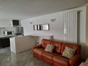 Kuchyň nebo kuchyňský kout v ubytování b&b Al Castel
