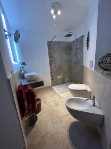 Kúpeľňa v ubytovaní Casa Zuino