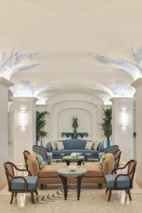 A seating area at Hotel La Palma, Oetker Hotels
