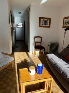 Ένα ή περισσότερα κρεβάτια σε δωμάτιο στο Appartement avec vue imprenable +14 φωτογραφίες