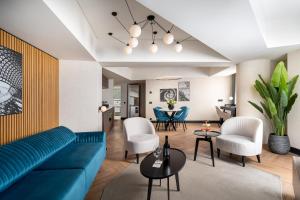 Χώρος καθιστικού στο Radisson Blu Hotel Bucharest