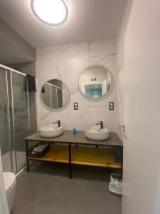 Koupelna v ubytování APARTAMENTO TROMPETA GaRaJe