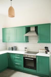 Køkken eller tekøkken på Eia Street Apartments Belfast