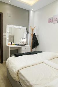 Cama o camas de una habitación en Luxurious apartment for rent