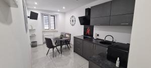 Kuchyňa alebo kuchynka v ubytovaní Apartman Julija 1