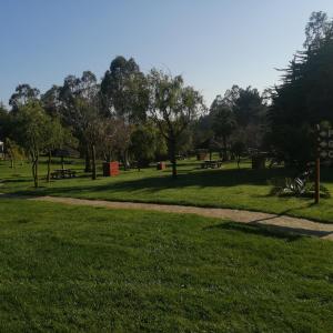Zahrada ubytování Hotel y Cabañas Huallilemu Sur - Caja Los Andes