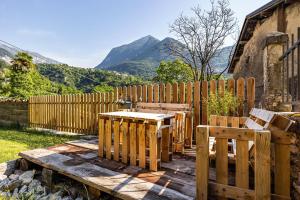 Widok na góry z tego apartamentu