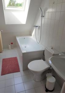 Kúpeľňa v ubytovaní Chalupa pod strání