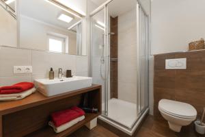 Kúpeľňa v ubytovaní Appartement Oskar