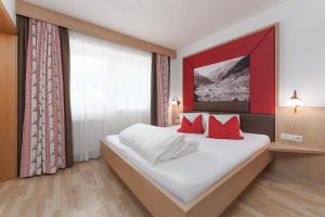 Posteľ alebo postele v izbe v ubytovaní Appartement Oskar