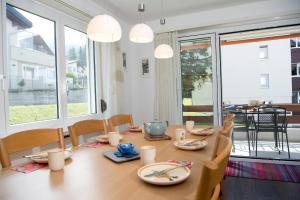 Istumisnurk majutusasutuses Central flat for 6 persons Pianura Crapera Lenzerheide