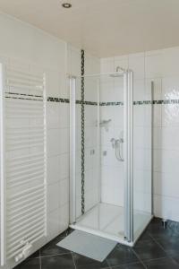 Koupelna v ubytování Ferienwohnung „Dachblick“ in Freudenberg