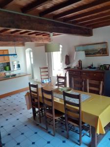 Posezení v ubytování La maison du haut + 8 fotografií