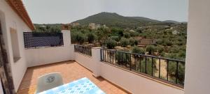A general mountain view or a mountain view taken from the holiday home