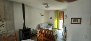 A bed or beds in a room at Casa San Sebastian