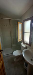 A bathroom at Casa San Sebastian