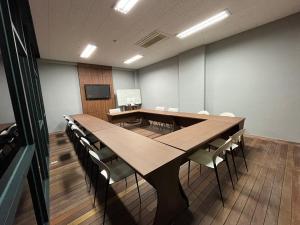 Jeonju Jazz Around Hotel的厨房或小厨房