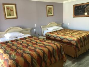 Postel nebo postele na pokoji v ubytování Budget Inn Plainview