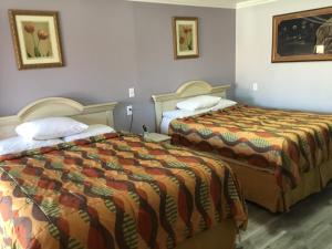 Postel nebo postele na pokoji v ubytování Budget Inn Plainview