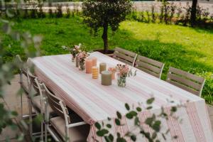 Zahrada ubytování Vakantiewoning 't Hovenshuis
