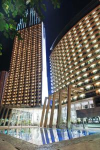 Das Gebäude in dem sich das Hotel befindet