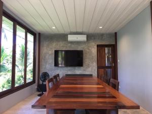TV a/nebo společenská místnost v ubytování COCO HOME Homestay(โคโค่โฮม)