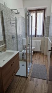 Koupelna v ubytování Como en casa