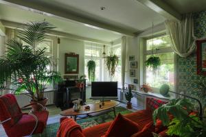 Et tv og/eller underholdning på The Explorer's Hostel