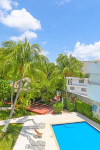 Bazén v ubytování Hotel Caribe Internacional Cancun nebo v jeho okolí