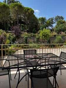 A balcony or terrace at Dimora Di Bari