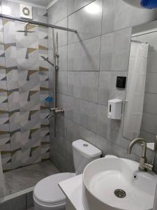 Koupelna v ubytování MATEVOSYAN Hotel