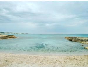 vista sull'oceano dalla spiaggia di Case vacanza Mancaversa a Taviano