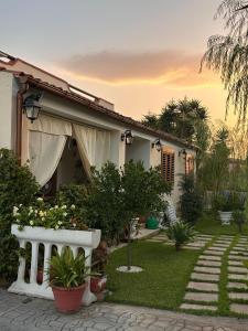 Zahrada ubytování Casa Himera Fontane Bianche