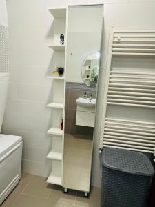 Ванная комната в Cozy Apartment with free parking