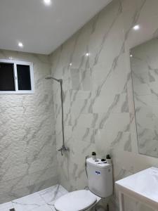 Koupelna v ubytování Appartement MIRAMAR
