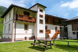 Budova, kde se bed and breakfast nachází