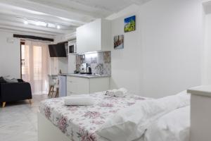 Kuchyň nebo kuchyňský kout v ubytování Aurora House Suite