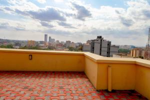 a view of the city from the roof of a building at Feels Like HOME! in Nairobi