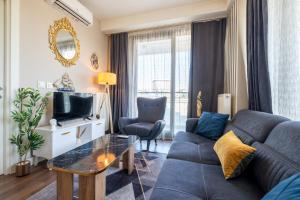 Posezení v ubytování Deluxe Residence Istanbul