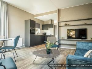 Η κουζίνα ή μικρή κουζίνα στο Chalet in Texel near North Sea Beach