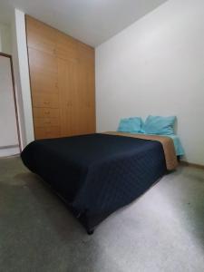 Un pat sau paturi într-o cameră la Bello y económico departamento
