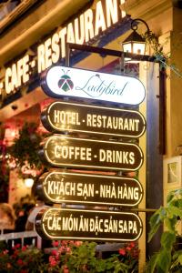 Certifikát, hodnocení, plakát nebo jiný dokument vystavený v ubytování Ladybird Boutique Hotel
