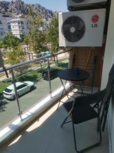 Balkón nebo terasa v ubytování Квартира