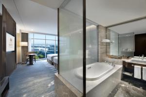 Kupaonica u objektu Grand Barony Qingdao Airport Hotel
